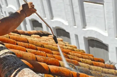 Nettoyage de toitures - Sixt-sur-Aff